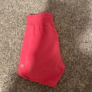 lululemon athletica Pink Hotty Hot shorts